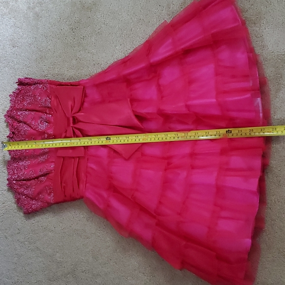 Fuchsia prom dress - Picture 10 of 12